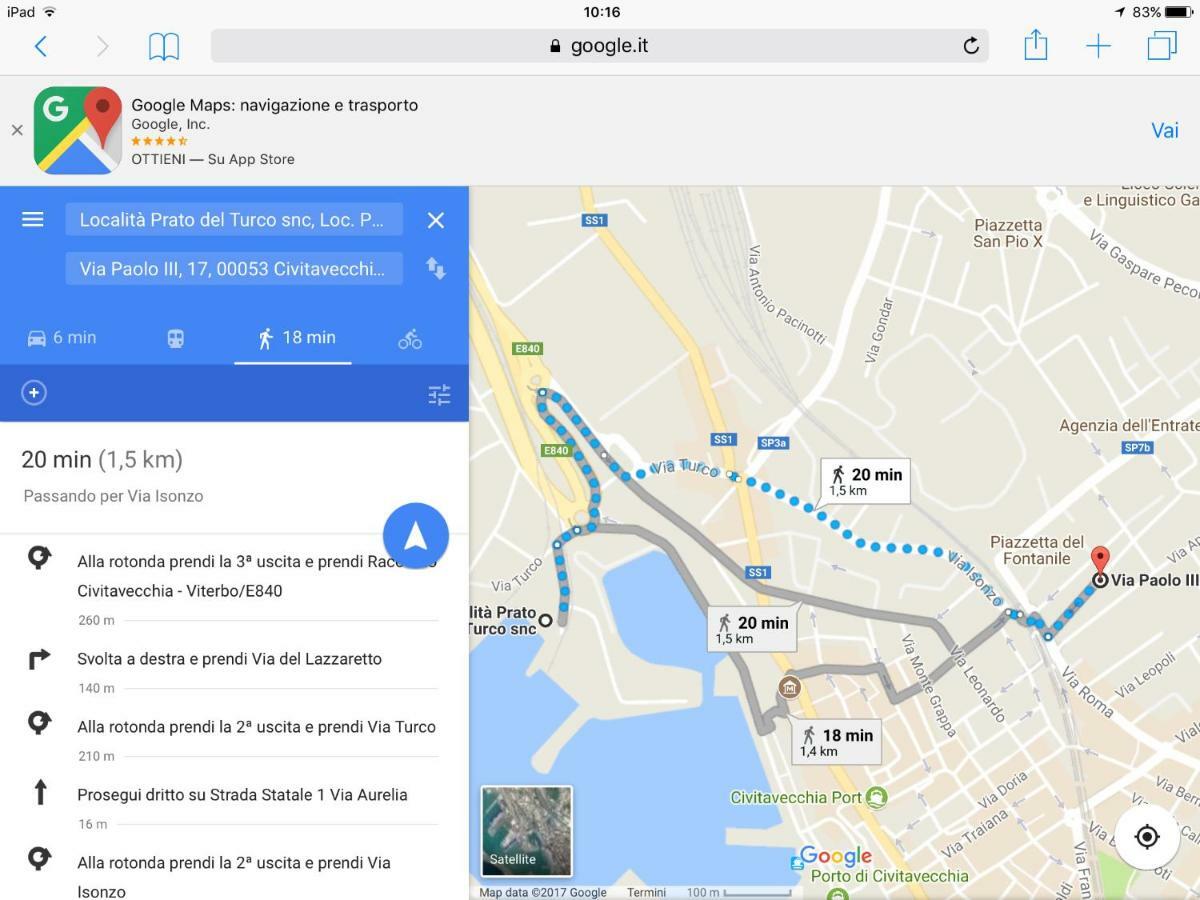 斯普雷迪赛维塔查玛瑞莫提公寓 奇维塔韦基亚 外观 照片